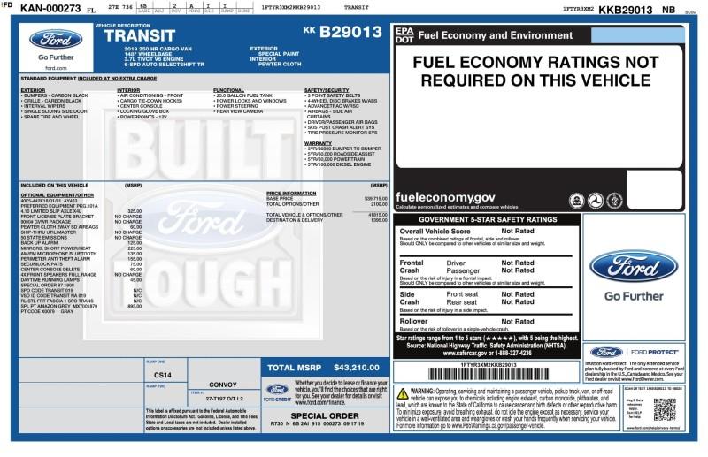 2019 Ford Transit Cargo , available for sale in Maple Shade, New Jersey | Car Revolution. Maple Shade, New Jersey 2019 Ford Transit Cargo , available for sale in Maple Shade, New Jersey | Car Revolution. Maple Shade, New Jersey