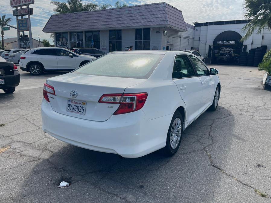 2012 Toyota Camry 4dr Sdn I4 Auto LE, available for sale in Hawaiian Gardens, California | Luxe Motors. Hawaiian Gardens, California 2012 Toyota Camry 4dr Sdn I4 Auto LE, available for sale in Hawaiian Gardens, California | Luxe Motors. Hawaiian Gardens, California