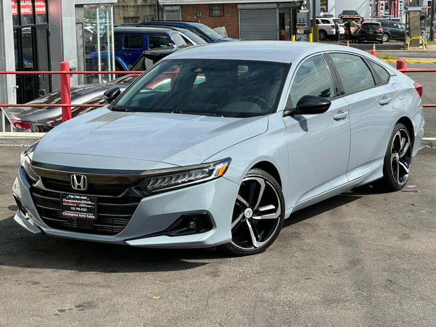 2022 Honda Accord Sedan Sport 1.5T CVT, available for sale in Hillside, New Jersey | Champion Auto Hillside. Hillside, New Jersey 2022 Honda Accord Sedan Sport 1.5T CVT, available for sale in Hillside, New Jersey | Champion Auto Hillside. Hillside, New Jersey