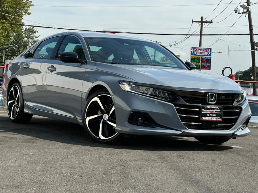 2022 Honda Accord Sedan Sport 1.5T CVT, available for sale in Hillside, New Jersey | Champion Auto Hillside. Hillside, New Jersey 2022 Honda Accord Sedan Sport 1.5T CVT, available for sale in Hillside, New Jersey | Champion Auto Hillside. Hillside, New Jersey