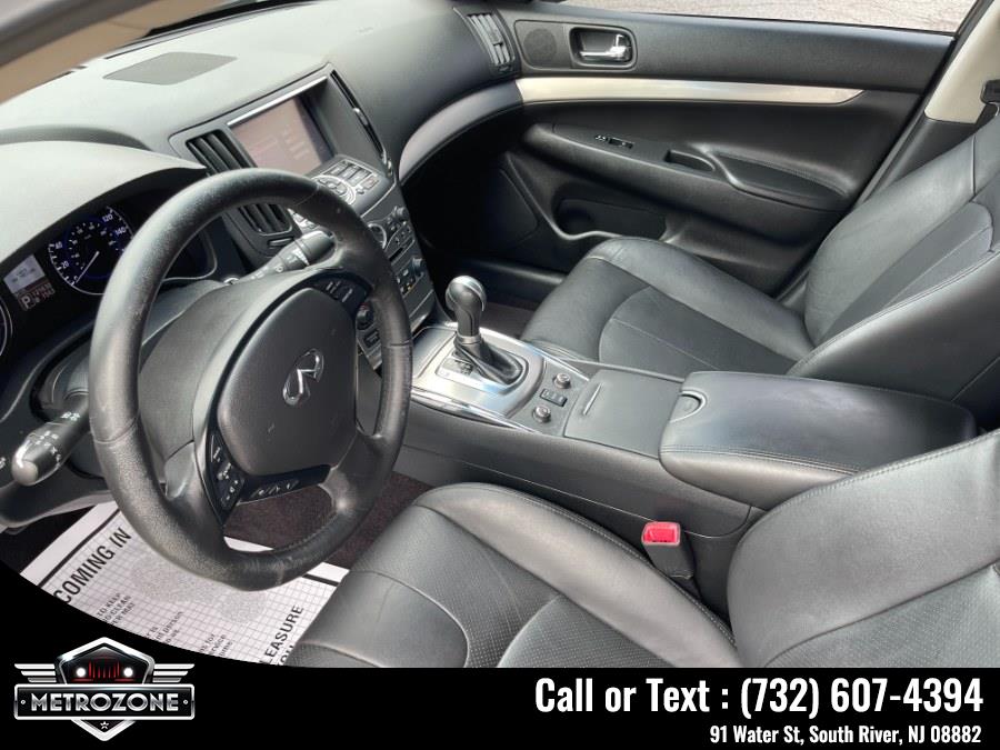 2013 INFINITI G37 Sedan 4dr x AWD, available for sale in South River, New Jersey | Metrozone Motor Group. South River, New Jersey 2013 INFINITI G37 Sedan 4dr x AWD, available for sale in South River, New Jersey | Metrozone Motor Group. South River, New Jersey
