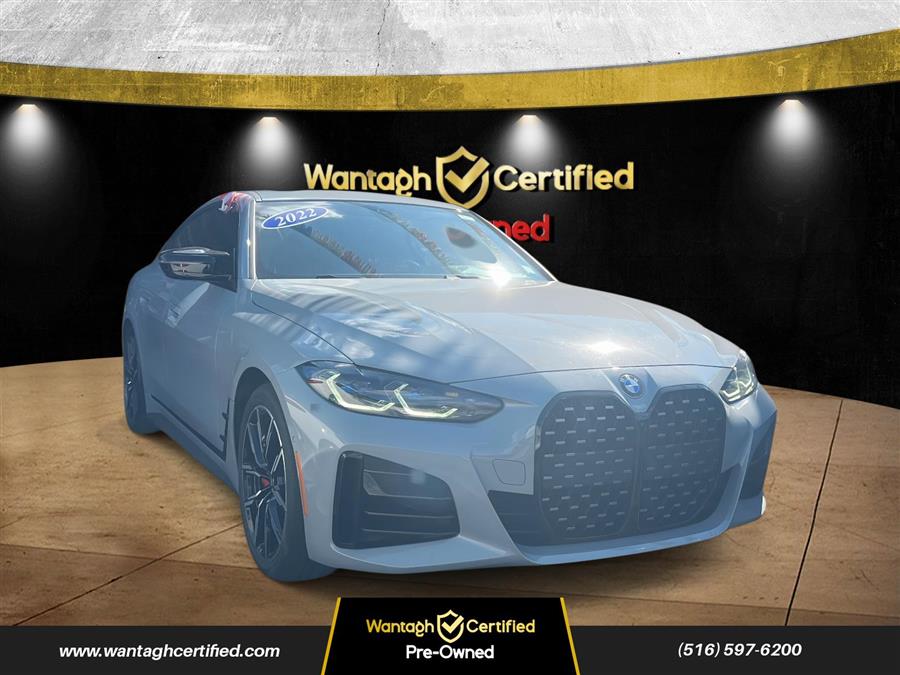2022 BMW 4 Series M440i xDrive Gran Coupe, available for sale in Wantagh, New York | Wantagh Certified. Wantagh, New York 2022 BMW 4 Series M440i xDrive Gran Coupe, available for sale in Wantagh, New York | Wantagh Certified. Wantagh, New York