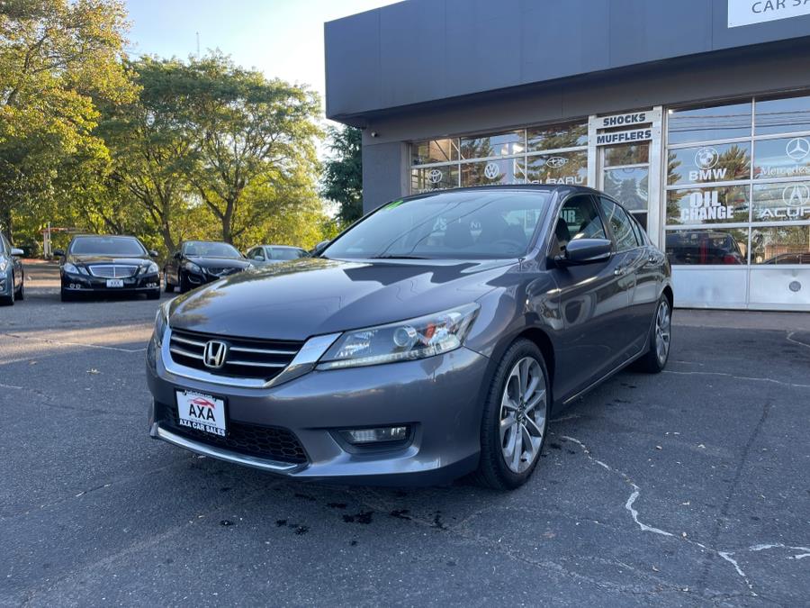 2014 Honda Accord Sedan 4dr I4 CVT Sport, available for sale in Bloomfield, Connecticut | AXA Car Sales and Repair LLC. Bloomfield, Connecticut 2014 Honda Accord Sedan 4dr I4 CVT Sport, available for sale in Bloomfield, Connecticut | AXA Car Sales and Repair LLC. Bloomfield, Connecticut