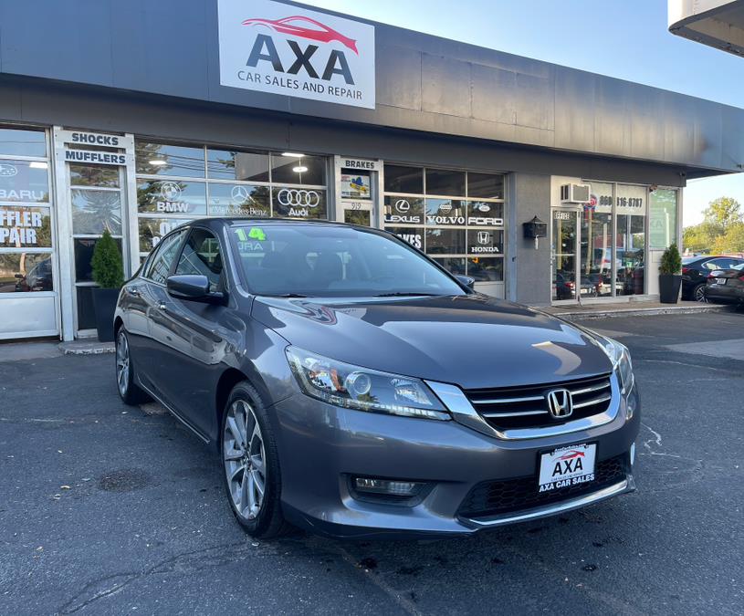 2014 Honda Accord Sedan 4dr I4 CVT Sport, available for sale in Bloomfield, Connecticut | AXA Car Sales and Repair LLC. Bloomfield, Connecticut 2014 Honda Accord Sedan 4dr I4 CVT Sport, available for sale in Bloomfield, Connecticut | AXA Car Sales and Repair LLC. Bloomfield, Connecticut