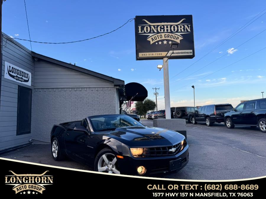 2012 Chevrolet Camaro 2dr Conv 2LT, available for sale in Mansfield, Texas | Longhorn Auto Group. Mansfield, Texas 2012 Chevrolet Camaro 2dr Conv 2LT, available for sale in Mansfield, Texas | Longhorn Auto Group. Mansfield, Texas
