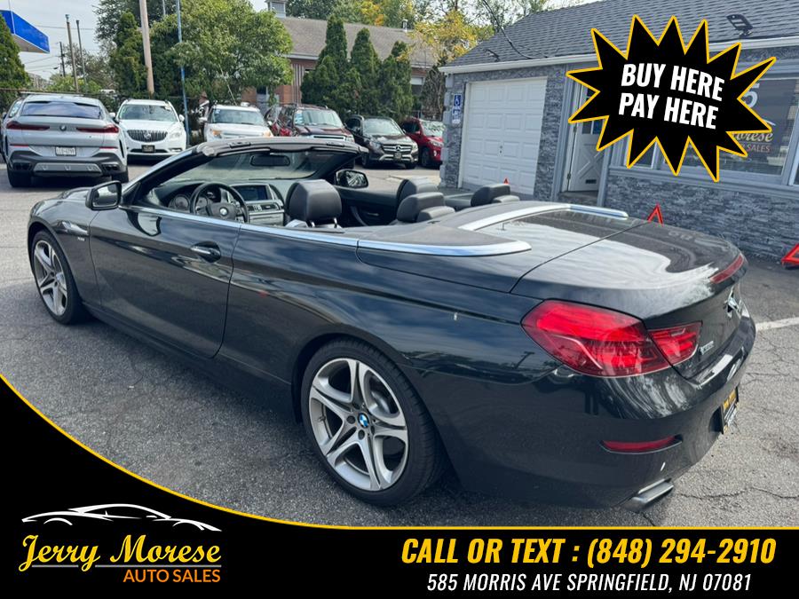 2012 BMW 6 Series 2dr Conv 650i xDrive, available for sale in Springfield, New Jersey | Jerry Morese Auto Sales. Springfield, New Jersey 2012 BMW 6 Series 2dr Conv 650i xDrive, available for sale in Springfield, New Jersey | Jerry Morese Auto Sales. Springfield, New Jersey