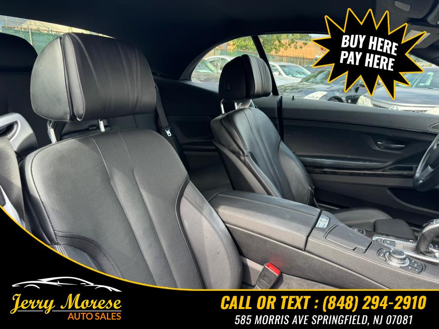 2012 BMW 6 Series 2dr Conv 650i xDrive, available for sale in Springfield, New Jersey | Jerry Morese Auto Sales. Springfield, New Jersey 2012 BMW 6 Series 2dr Conv 650i xDrive, available for sale in Springfield, New Jersey | Jerry Morese Auto Sales. Springfield, New Jersey