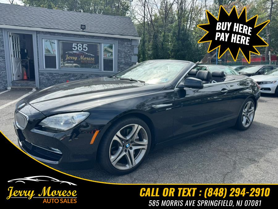 2012 BMW 6 Series 2dr Conv 650i xDrive, available for sale in Springfield, New Jersey | Jerry Morese Auto Sales. Springfield, New Jersey 2012 BMW 6 Series 2dr Conv 650i xDrive, available for sale in Springfield, New Jersey | Jerry Morese Auto Sales. Springfield, New Jersey