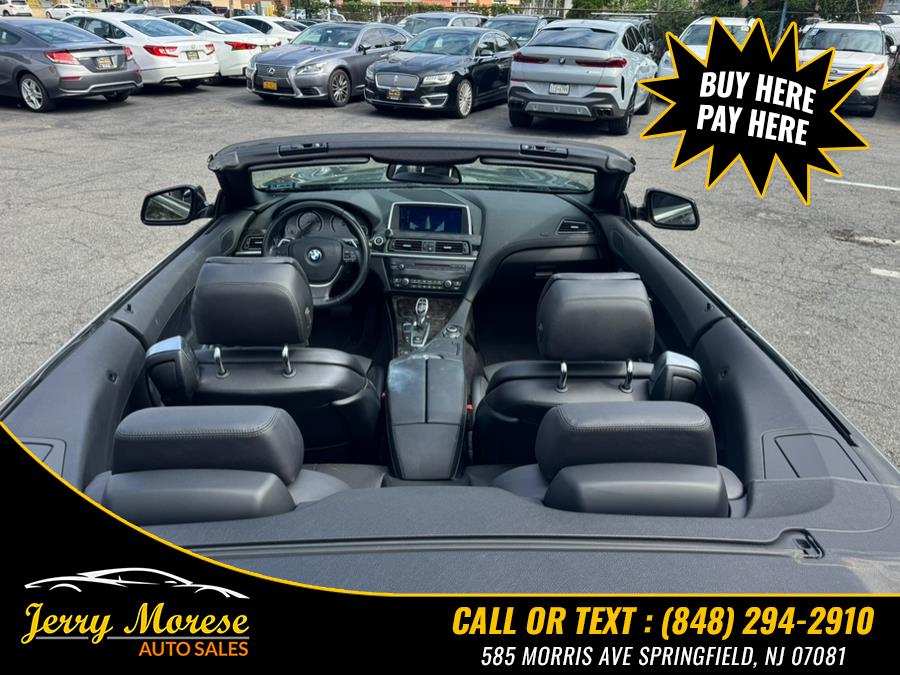 2012 BMW 6 Series 2dr Conv 650i xDrive, available for sale in Springfield, New Jersey | Jerry Morese Auto Sales. Springfield, New Jersey 2012 BMW 6 Series 2dr Conv 650i xDrive, available for sale in Springfield, New Jersey | Jerry Morese Auto Sales. Springfield, New Jersey