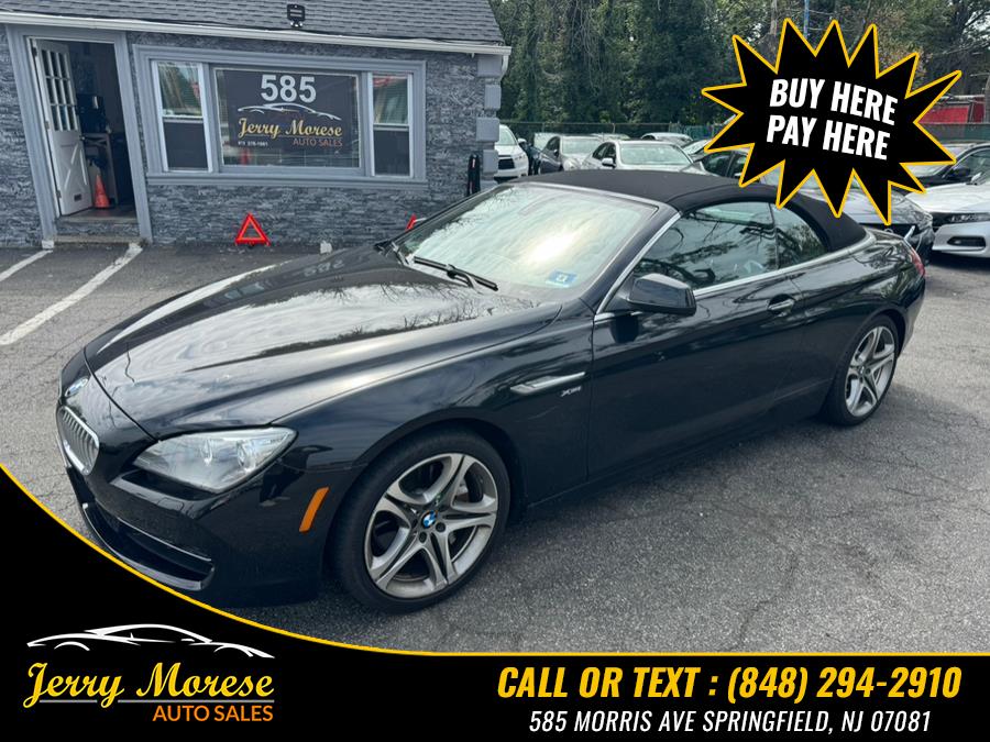 2012 BMW 6 Series 2dr Conv 650i xDrive, available for sale in Springfield, New Jersey | Jerry Morese Auto Sales. Springfield, New Jersey 2012 BMW 6 Series 2dr Conv 650i xDrive, available for sale in Springfield, New Jersey | Jerry Morese Auto Sales. Springfield, New Jersey