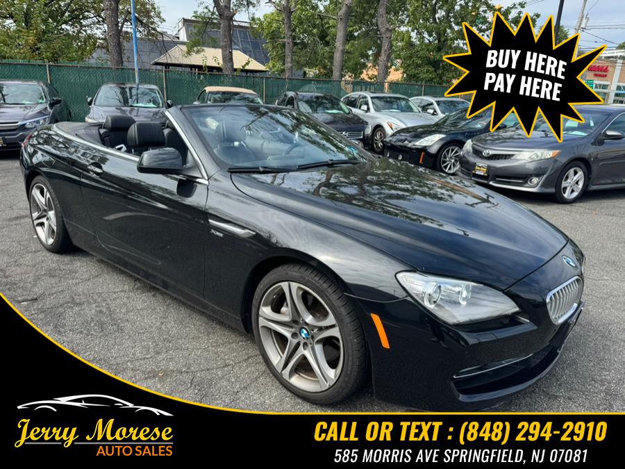 2012 BMW 6 Series 2dr Conv 650i xDrive, available for sale in Springfield, New Jersey | Jerry Morese Auto Sales. Springfield, New Jersey 2012 BMW 6 Series 2dr Conv 650i xDrive, available for sale in Springfield, New Jersey | Jerry Morese Auto Sales. Springfield, New Jersey