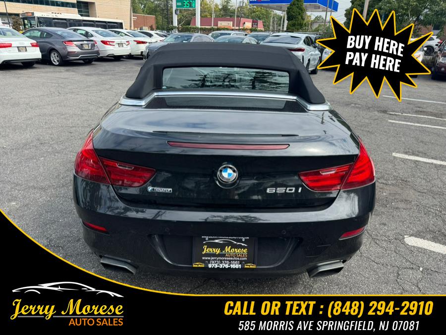 2012 BMW 6 Series 2dr Conv 650i xDrive, available for sale in Springfield, New Jersey | Jerry Morese Auto Sales. Springfield, New Jersey 2012 BMW 6 Series 2dr Conv 650i xDrive, available for sale in Springfield, New Jersey | Jerry Morese Auto Sales. Springfield, New Jersey