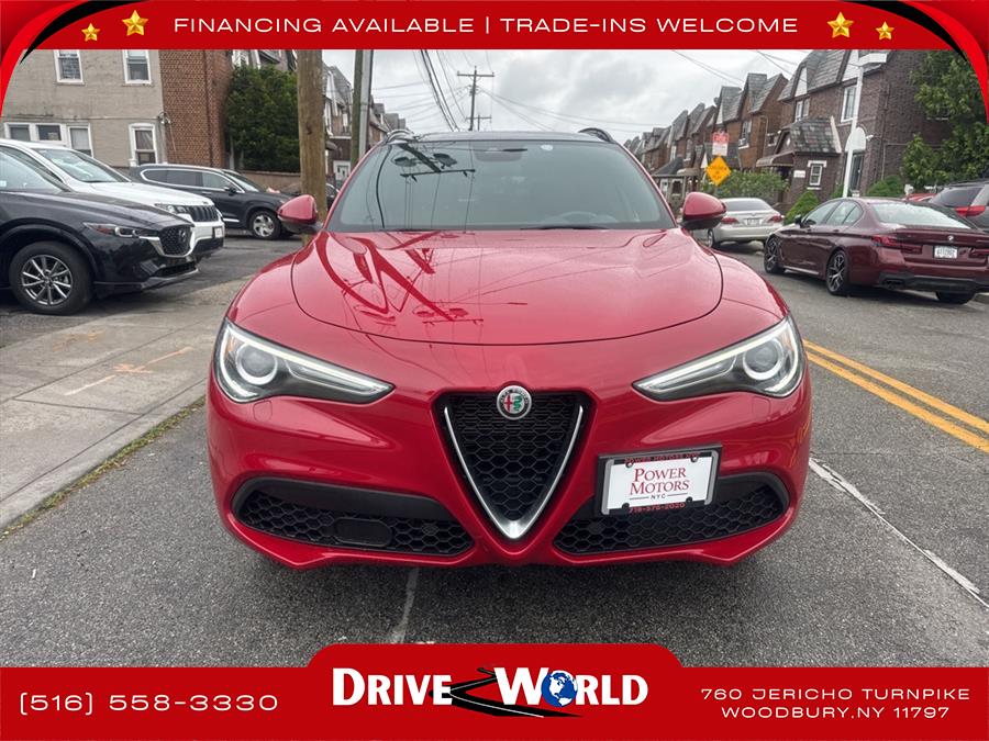 2022 Alfa Romeo Stelvio Ti, available for sale in Woodbury, New York | Drive World. Woodbury, New York 2022 Alfa Romeo Stelvio Ti, available for sale in Woodbury, New York | Drive World. Woodbury, New York