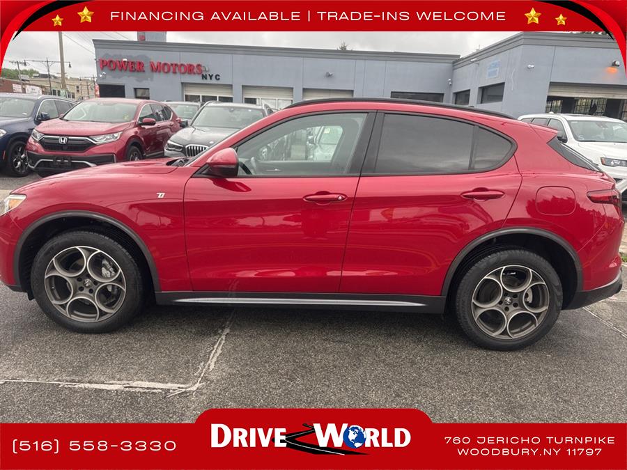 2022 Alfa Romeo Stelvio Ti, available for sale in Woodbury, New York | Drive World. Woodbury, New York 2022 Alfa Romeo Stelvio Ti, available for sale in Woodbury, New York | Drive World. Woodbury, New York