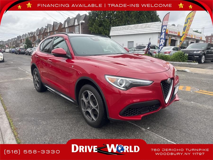 2022 Alfa Romeo Stelvio Ti, available for sale in Woodbury, New York | Drive World. Woodbury, New York 2022 Alfa Romeo Stelvio Ti, available for sale in Woodbury, New York | Drive World. Woodbury, New York
