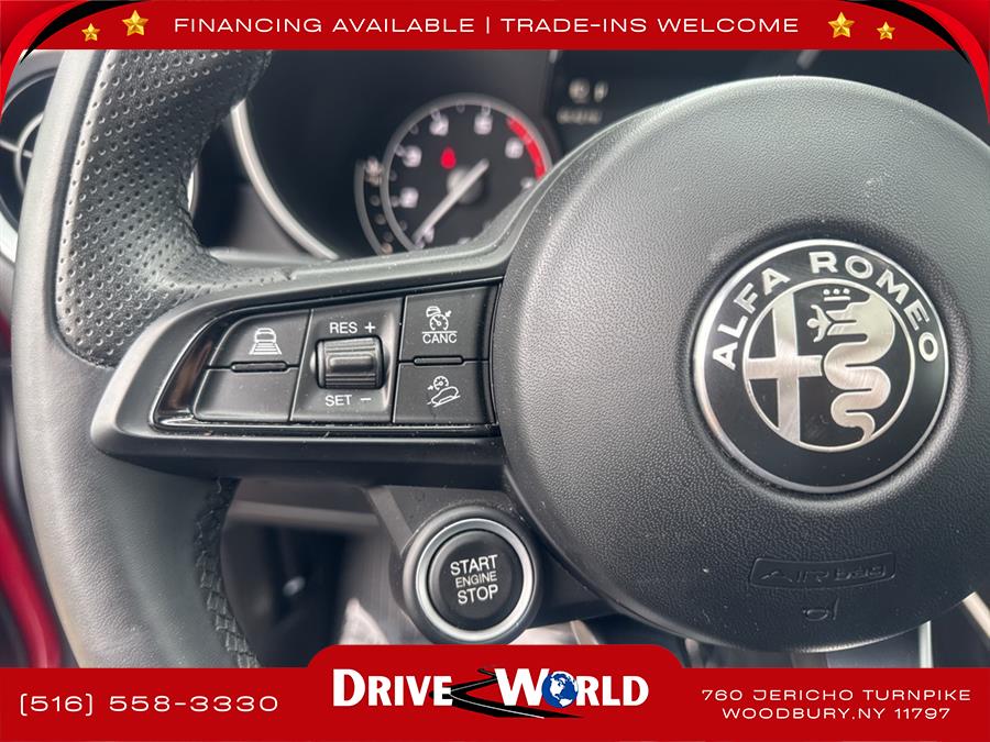 2022 Alfa Romeo Stelvio Ti, available for sale in Woodbury, New York | Drive World. Woodbury, New York 2022 Alfa Romeo Stelvio Ti, available for sale in Woodbury, New York | Drive World. Woodbury, New York