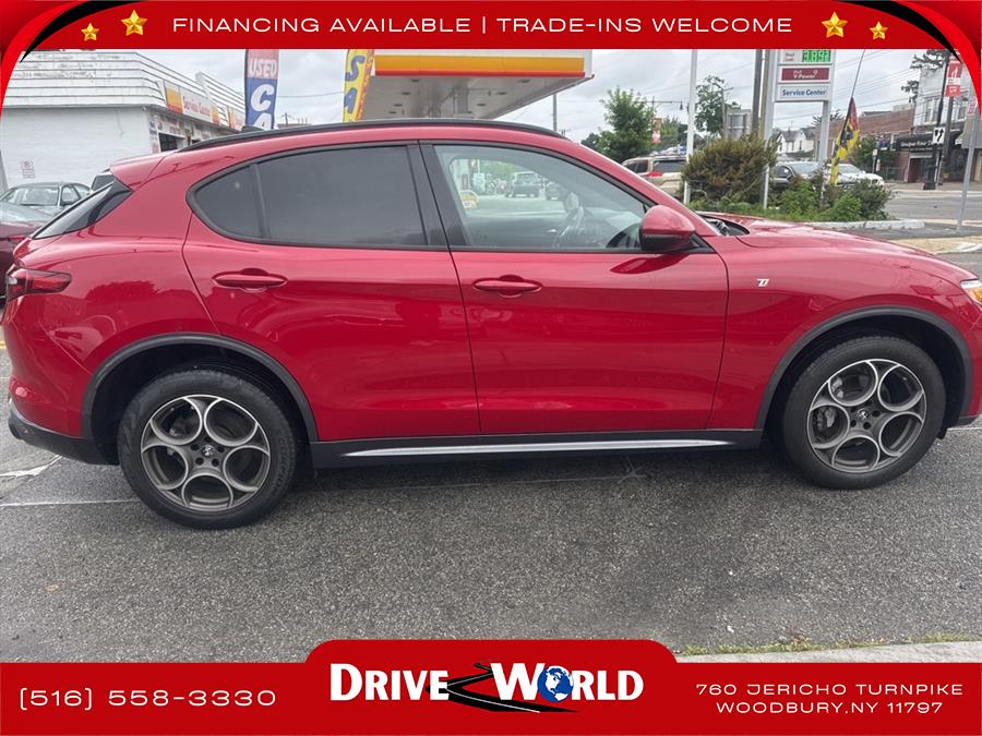 2022 Alfa Romeo Stelvio Ti, available for sale in Woodbury, New York | Drive World. Woodbury, New York 2022 Alfa Romeo Stelvio Ti, available for sale in Woodbury, New York | Drive World. Woodbury, New York