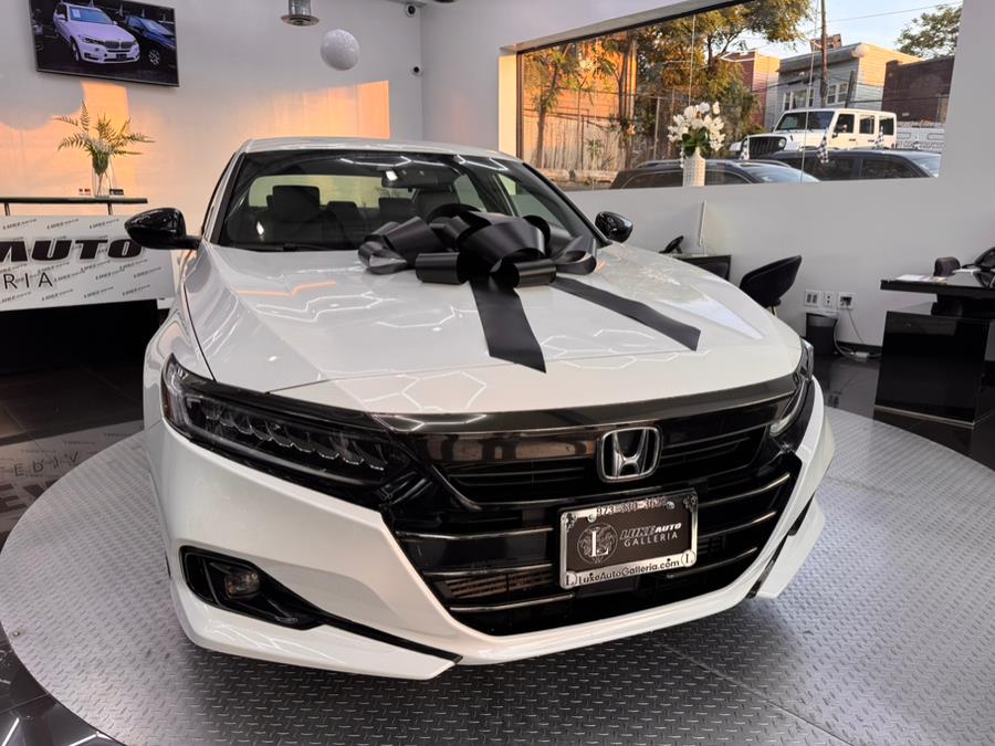 2021 Honda Accord Sedan Sport 1.5T CVT, available for sale in Jersey City, New Jersey | Luxe Auto Galleria. Jersey City, New Jersey