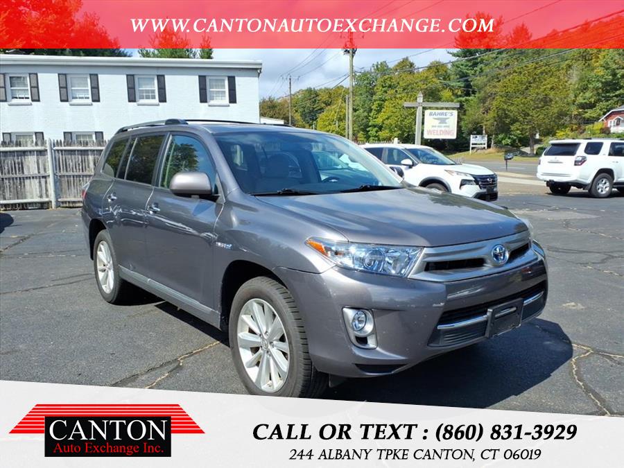 2011 Toyota Highlander Hybrid Limited, available for sale in Canton, Connecticut | Canton Auto Exchange. Canton, Connecticut 2011 Toyota Highlander Hybrid Limited, available for sale in Canton, Connecticut | Canton Auto Exchange. Canton, Connecticut