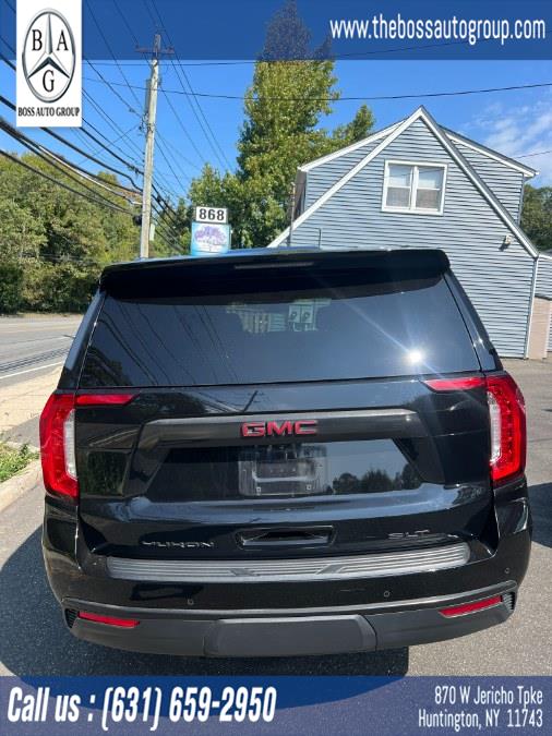 2023 GMC Yukon XL 4WD 4dr SLT, available for sale in Huntington, New York | The Boss Auto Group. Huntington, New York 2023 GMC Yukon XL 4WD 4dr SLT, available for sale in Huntington, New York | The Boss Auto Group. Huntington, New York