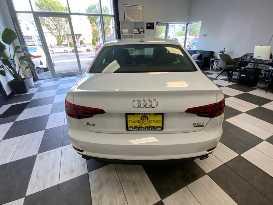 2017 Audi A4 2.0 TFSI Auto Premium quattro AWD, available for sale in Hartford, Connecticut | Franklin Motors Auto Sales LLC. Hartford, Connecticut 2017 Audi A4 2.0 TFSI Auto Premium quattro AWD, available for sale in Hartford, Connecticut | Franklin Motors Auto Sales LLC. Hartford, Connecticut