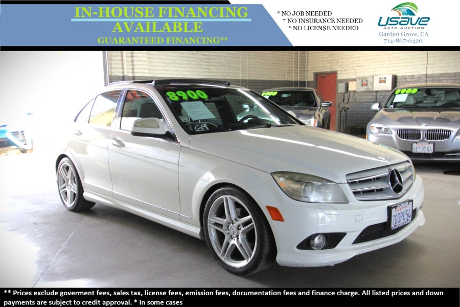 2009 Mercedes-Benz C-Class 4dr Sdn 3.0L Sport RWD, available for sale in Garden Grove, California | U Save Auto Auction. Garden Grove, California 2009 Mercedes-Benz C-Class 4dr Sdn 3.0L Sport RWD, available for sale in Garden Grove, California | U Save Auto Auction. Garden Grove, California