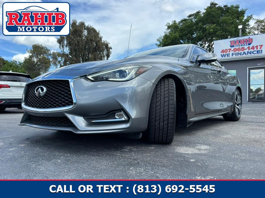 2018 INFINITI Q60 3.0t LUXE RWD, available for sale in Orlando, Florida | Rahib inc. Orlando, Florida 2018 INFINITI Q60 3.0t LUXE RWD, available for sale in Orlando, Florida | Rahib inc. Orlando, Florida