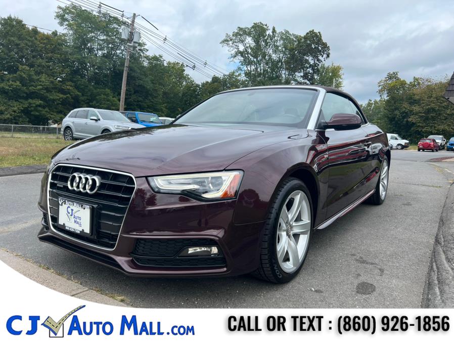 2014 Audi A5 2dr Cabriolet Auto quattro 2.0T Prestige, available for sale in Bristol, Connecticut | CJ Auto Mall. Bristol, Connecticut 2014 Audi A5 2dr Cabriolet Auto quattro 2.0T Prestige, available for sale in Bristol, Connecticut | CJ Auto Mall. Bristol, Connecticut