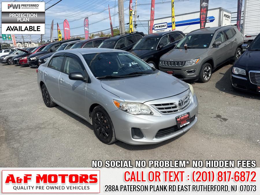 2013 Toyota Corolla 4dr Sdn Auto LE (Natl), available for sale in East Rutherford, New Jersey | A&F Motors LLC. East Rutherford, New Jersey 2013 Toyota Corolla 4dr Sdn Auto LE (Natl), available for sale in East Rutherford, New Jersey | A&F Motors LLC. East Rutherford, New Jersey