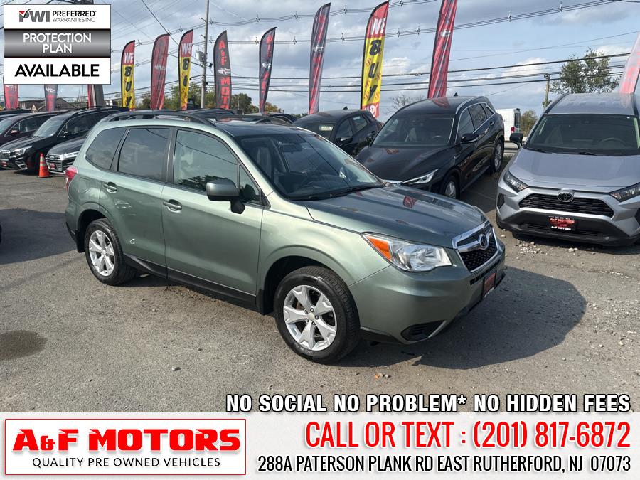 2015 Subaru Forester 4dr CVT 2.5i Premium PZEV, available for sale in East Rutherford, New Jersey | A&F Motors LLC. East Rutherford, New Jersey 2015 Subaru Forester 4dr CVT 2.5i Premium PZEV, available for sale in East Rutherford, New Jersey | A&F Motors LLC. East Rutherford, New Jersey