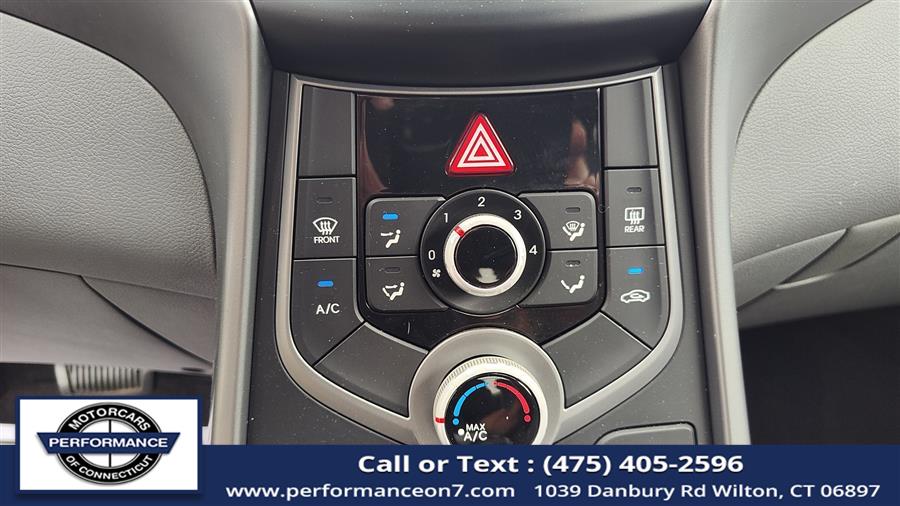 2016 Hyundai Elantra 4dr Sdn Auto SE (Ulsan Plant), available for sale in Wilton, Connecticut | Performance Motor Cars Of Connecticut LLC. Wilton, Connecticut 2016 Hyundai Elantra 4dr Sdn Auto SE (Ulsan Plant), available for sale in Wilton, Connecticut | Performance Motor Cars Of Connecticut LLC. Wilton, Connecticut