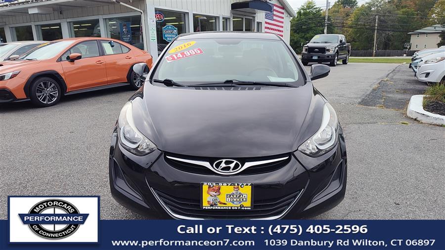 2016 Hyundai Elantra 4dr Sdn Auto SE (Ulsan Plant), available for sale in Wilton, Connecticut | Performance Motor Cars Of Connecticut LLC. Wilton, Connecticut 2016 Hyundai Elantra 4dr Sdn Auto SE (Ulsan Plant), available for sale in Wilton, Connecticut | Performance Motor Cars Of Connecticut LLC. Wilton, Connecticut