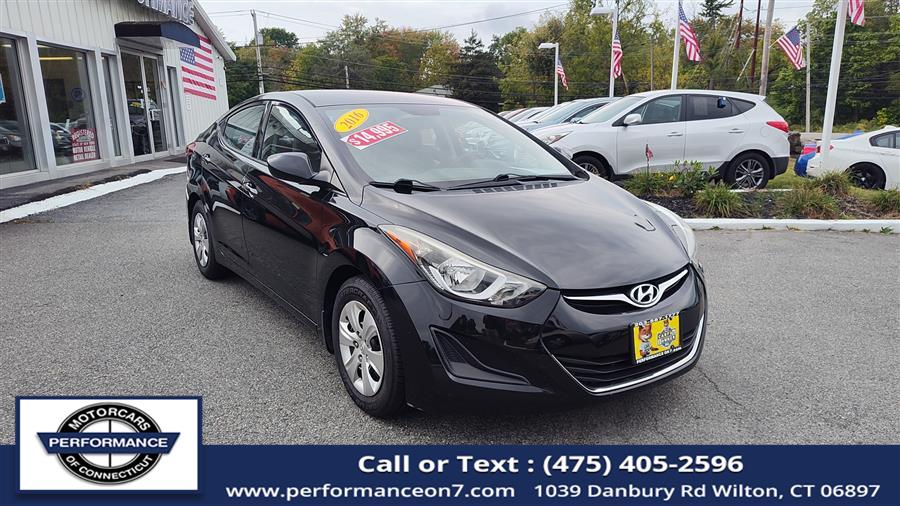 Used 2016 Hyundai Elantra in Wilton, Connecticut | Performance Motor Cars Of Connecticut LLC. Wilton, Connecticut
