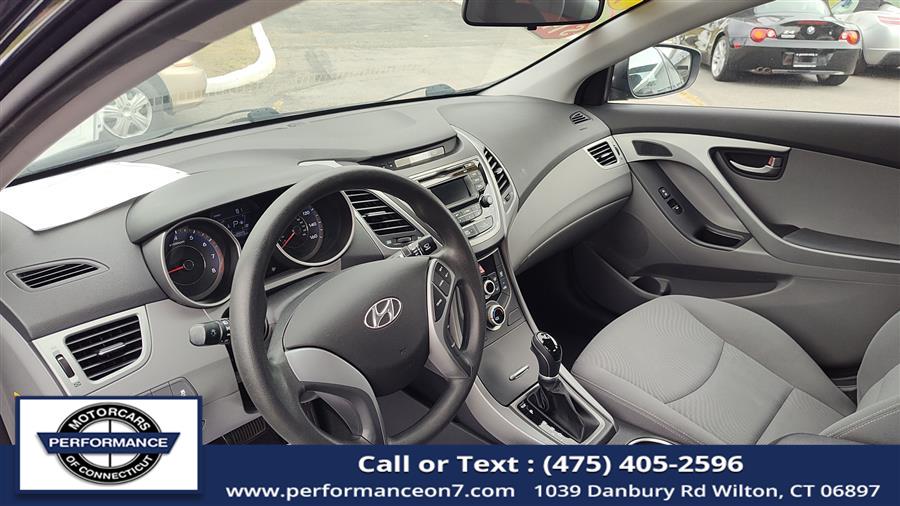2016 Hyundai Elantra 4dr Sdn Auto SE (Ulsan Plant), available for sale in Wilton, Connecticut | Performance Motor Cars Of Connecticut LLC. Wilton, Connecticut 2016 Hyundai Elantra 4dr Sdn Auto SE (Ulsan Plant), available for sale in Wilton, Connecticut | Performance Motor Cars Of Connecticut LLC. Wilton, Connecticut
