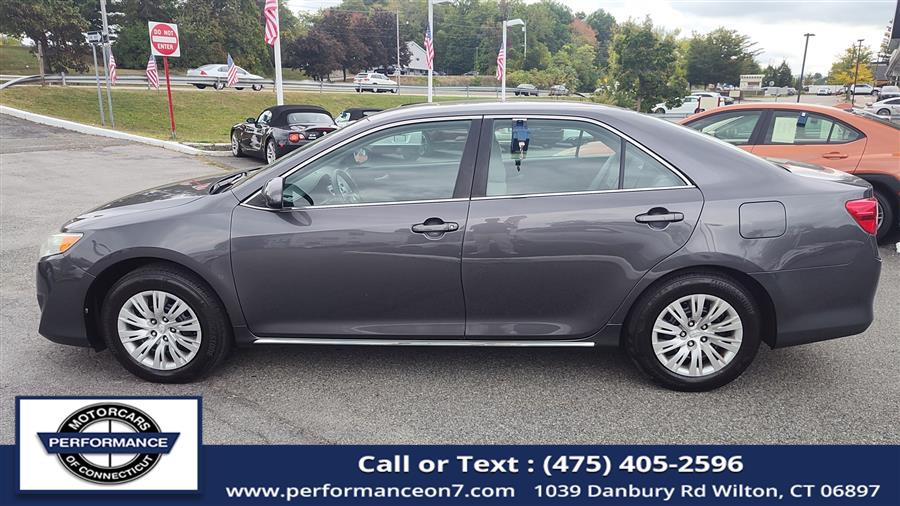 2012 Toyota Camry 4dr Sdn I4 Auto LE (Natl), available for sale in Wilton, Connecticut | Performance Motor Cars Of Connecticut LLC. Wilton, Connecticut 2012 Toyota Camry 4dr Sdn I4 Auto LE (Natl), available for sale in Wilton, Connecticut | Performance Motor Cars Of Connecticut LLC. Wilton, Connecticut