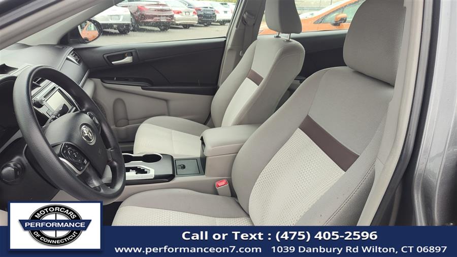 2012 Toyota Camry 4dr Sdn I4 Auto LE (Natl), available for sale in Wilton, Connecticut | Performance Motor Cars Of Connecticut LLC. Wilton, Connecticut 2012 Toyota Camry 4dr Sdn I4 Auto LE (Natl), available for sale in Wilton, Connecticut | Performance Motor Cars Of Connecticut LLC. Wilton, Connecticut