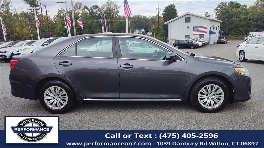 2012 Toyota Camry 4dr Sdn I4 Auto LE (Natl), available for sale in Wilton, Connecticut | Performance Motor Cars Of Connecticut LLC. Wilton, Connecticut 2012 Toyota Camry 4dr Sdn I4 Auto LE (Natl), available for sale in Wilton, Connecticut | Performance Motor Cars Of Connecticut LLC. Wilton, Connecticut