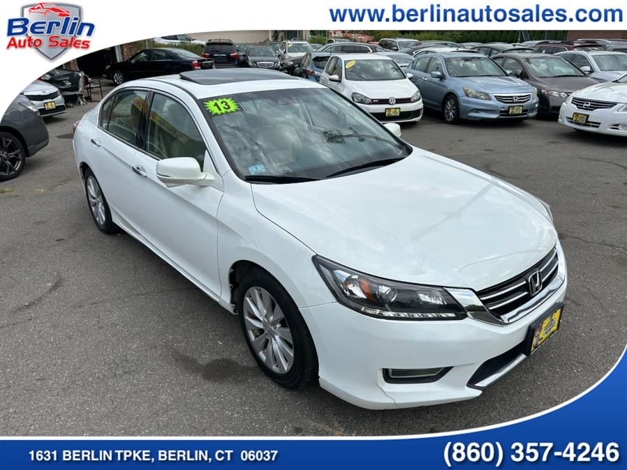 2013 Honda Accord Sdn 4dr V6 Auto EX-L, available for sale in Berlin, Connecticut | Berlin Auto Sales LLC. Berlin, Connecticut 2013 Honda Accord Sdn 4dr V6 Auto EX-L, available for sale in Berlin, Connecticut | Berlin Auto Sales LLC. Berlin, Connecticut