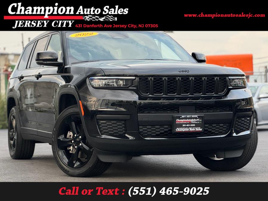 2022 Jeep Grand Cherokee L Altitude 4x4, available for sale in Jersey City, New Jersey | Champion Auto Sales. Jersey City, New Jersey 2022 Jeep Grand Cherokee L Altitude 4x4, available for sale in Jersey City, New Jersey | Champion Auto Sales. Jersey City, New Jersey