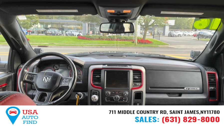 2016 Ram 1500 4WD Crew Cab 140.5" Rebel, available for sale in Saint James, New York | USA Auto Find. Saint James, New York 2016 Ram 1500 4WD Crew Cab 140.5" Rebel, available for sale in Saint James, New York | USA Auto Find. Saint James, New York