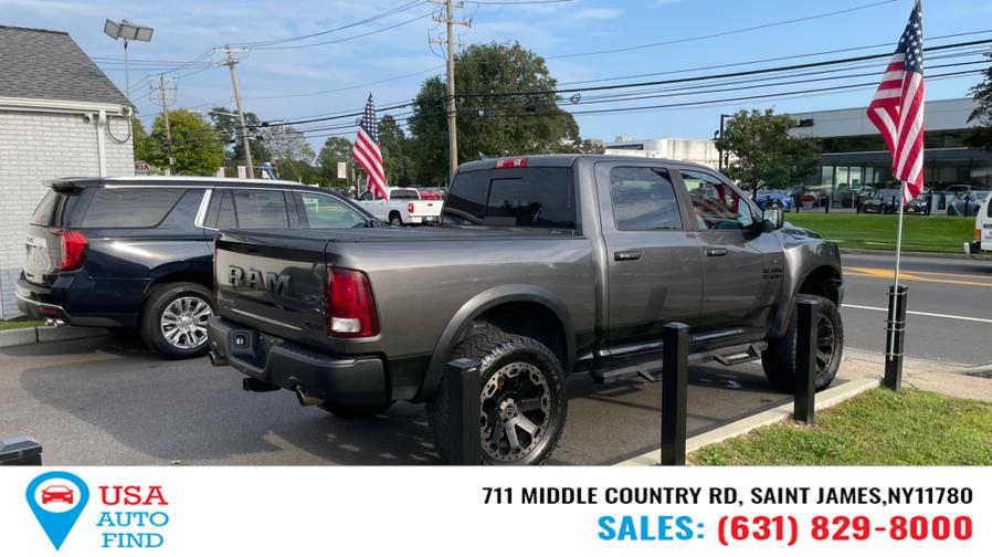 2016 Ram 1500 4WD Crew Cab 140.5" Rebel, available for sale in Saint James, New York | USA Auto Find. Saint James, New York 2016 Ram 1500 4WD Crew Cab 140.5" Rebel, available for sale in Saint James, New York | USA Auto Find. Saint James, New York