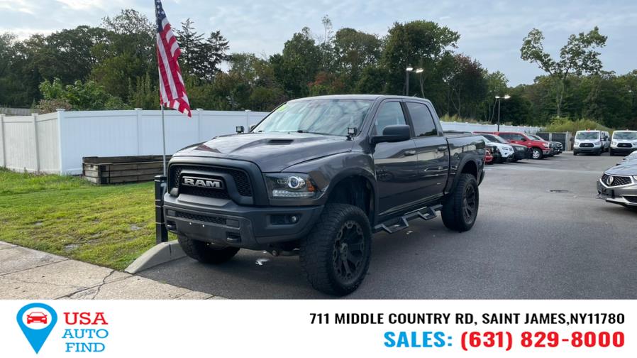 2016 Ram 1500 4WD Crew Cab 140.5" Rebel, available for sale in Saint James, New York | USA Auto Find. Saint James, New York 2016 Ram 1500 4WD Crew Cab 140.5" Rebel, available for sale in Saint James, New York | USA Auto Find. Saint James, New York