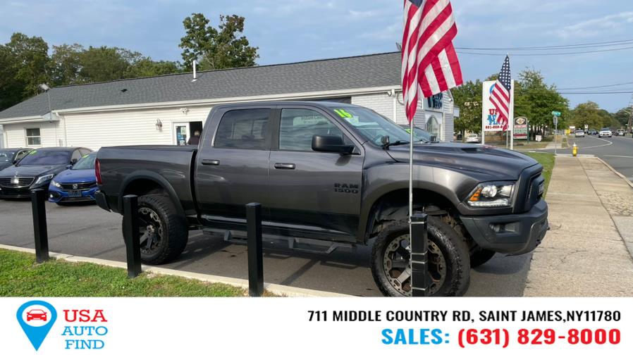 2016 Ram 1500 4WD Crew Cab 140.5" Rebel, available for sale in Saint James, New York | USA Auto Find. Saint James, New York 2016 Ram 1500 4WD Crew Cab 140.5" Rebel, available for sale in Saint James, New York | USA Auto Find. Saint James, New York