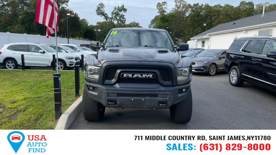 2016 Ram 1500 4WD Crew Cab 140.5" Rebel, available for sale in Saint James, New York | USA Auto Find. Saint James, New York 2016 Ram 1500 4WD Crew Cab 140.5" Rebel, available for sale in Saint James, New York | USA Auto Find. Saint James, New York