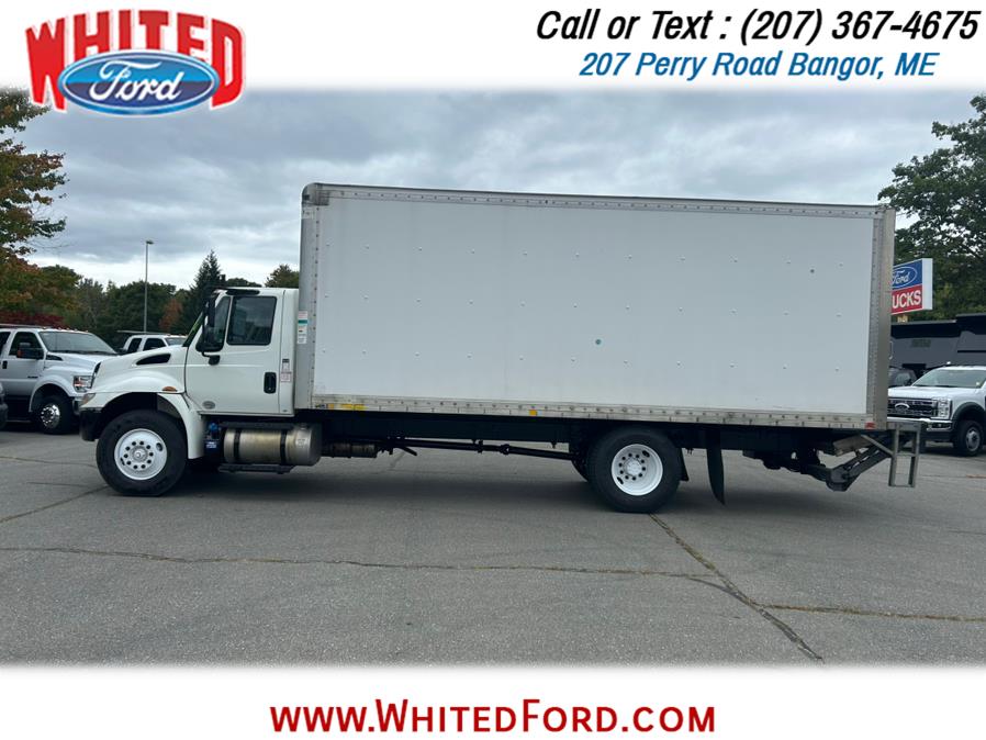 2018 International DuraStar 4300 22' Dry Box with Lift, available for sale in Bangor, Maine | Whited Ford. Bangor, Maine 2018 International DuraStar 4300 22' Dry Box with Lift, available for sale in Bangor, Maine | Whited Ford. Bangor, Maine