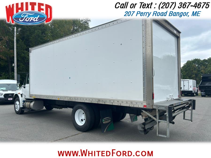 2018 International DuraStar 4300 22' Dry Box with Lift, available for sale in Bangor, Maine | Whited Ford. Bangor, Maine 2018 International DuraStar 4300 22' Dry Box with Lift, available for sale in Bangor, Maine | Whited Ford. Bangor, Maine