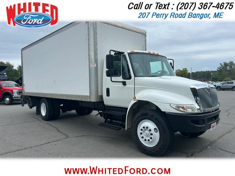 2018 International DuraStar 4300 22' Dry Box with Lift, available for sale in Bangor, Maine | Whited Ford. Bangor, Maine 2018 International DuraStar 4300 22' Dry Box with Lift, available for sale in Bangor, Maine | Whited Ford. Bangor, Maine