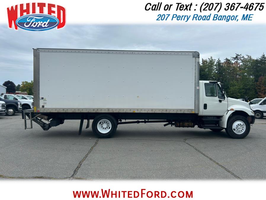 2018 International DuraStar 4300 22' Dry Box with Lift, available for sale in Bangor, Maine | Whited Ford. Bangor, Maine 2018 International DuraStar 4300 22' Dry Box with Lift, available for sale in Bangor, Maine | Whited Ford. Bangor, Maine