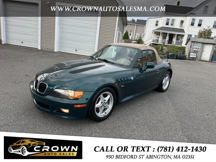 1998 BMW 3 Series Z3 2dr Roadster 1.9L, available for sale in Abington, Massachusetts | Crown Auto Sales. Abington, Massachusetts 1998 BMW 3 Series Z3 2dr Roadster 1.9L, available for sale in Abington, Massachusetts | Crown Auto Sales. Abington, Massachusetts