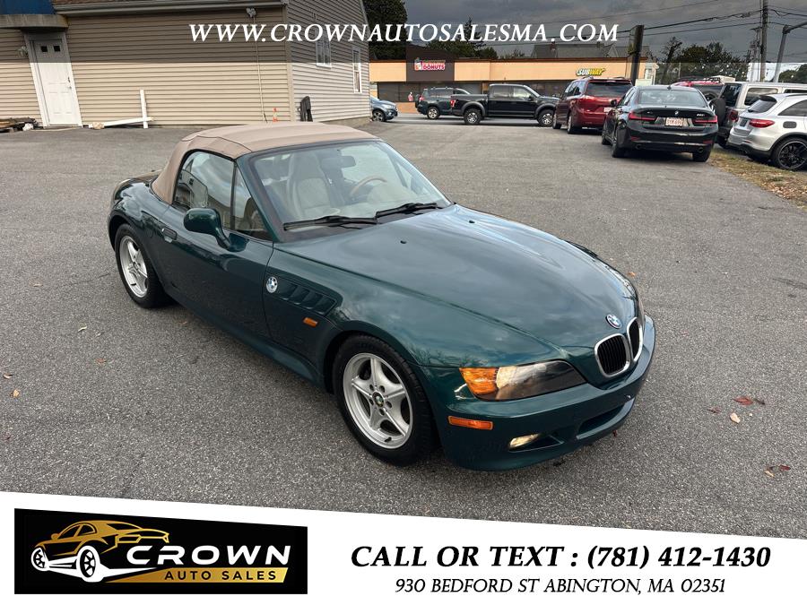 1998 BMW 3 Series Z3 2dr Roadster 1.9L, available for sale in Abington, Massachusetts | Crown Auto Sales. Abington, Massachusetts 1998 BMW 3 Series Z3 2dr Roadster 1.9L, available for sale in Abington, Massachusetts | Crown Auto Sales. Abington, Massachusetts